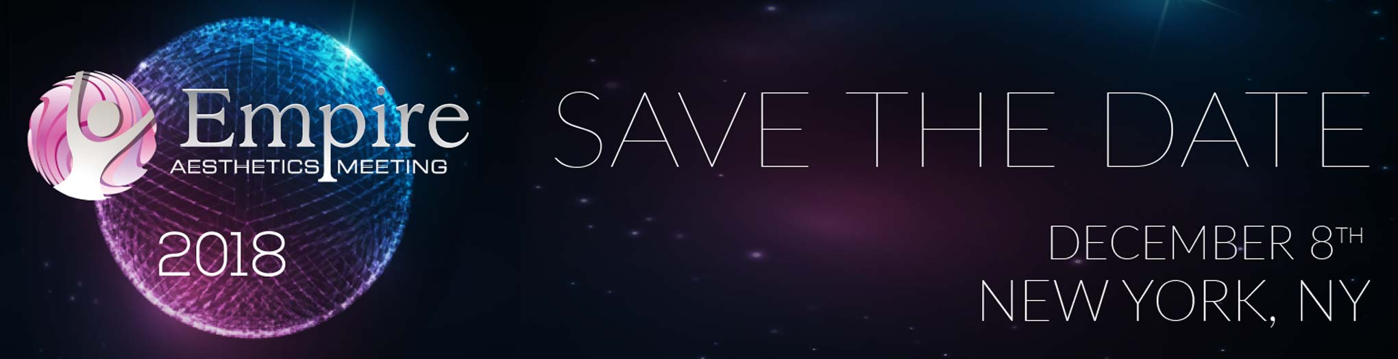 Banner of Save the Date for EAM Event
