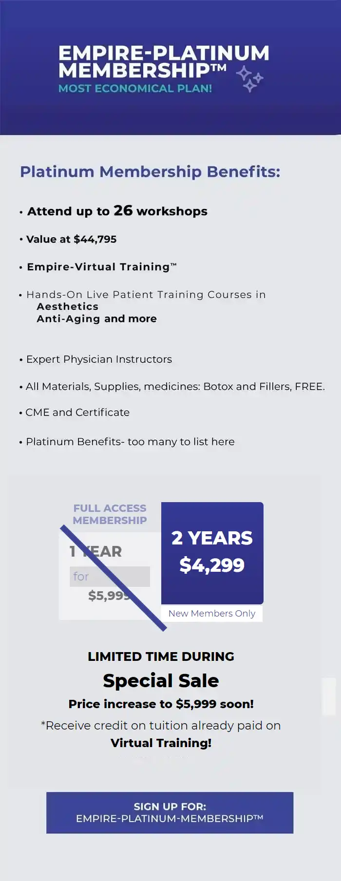 anti aging courses for physicians