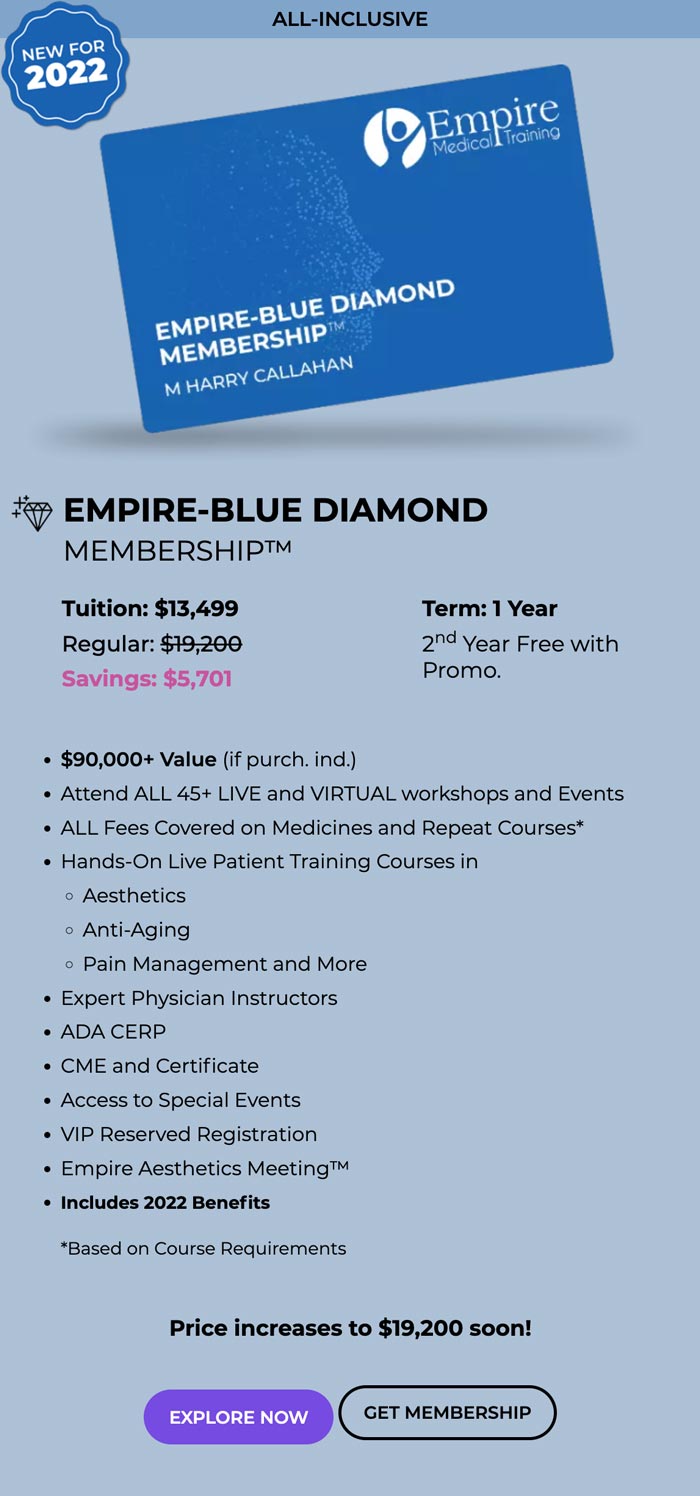 blue diamond membership