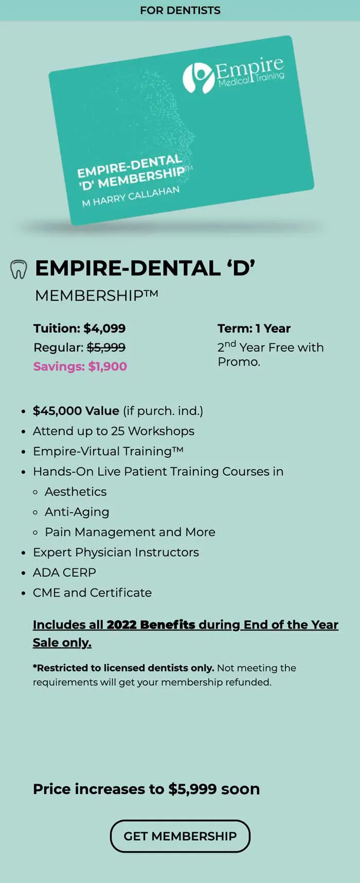 dental membership