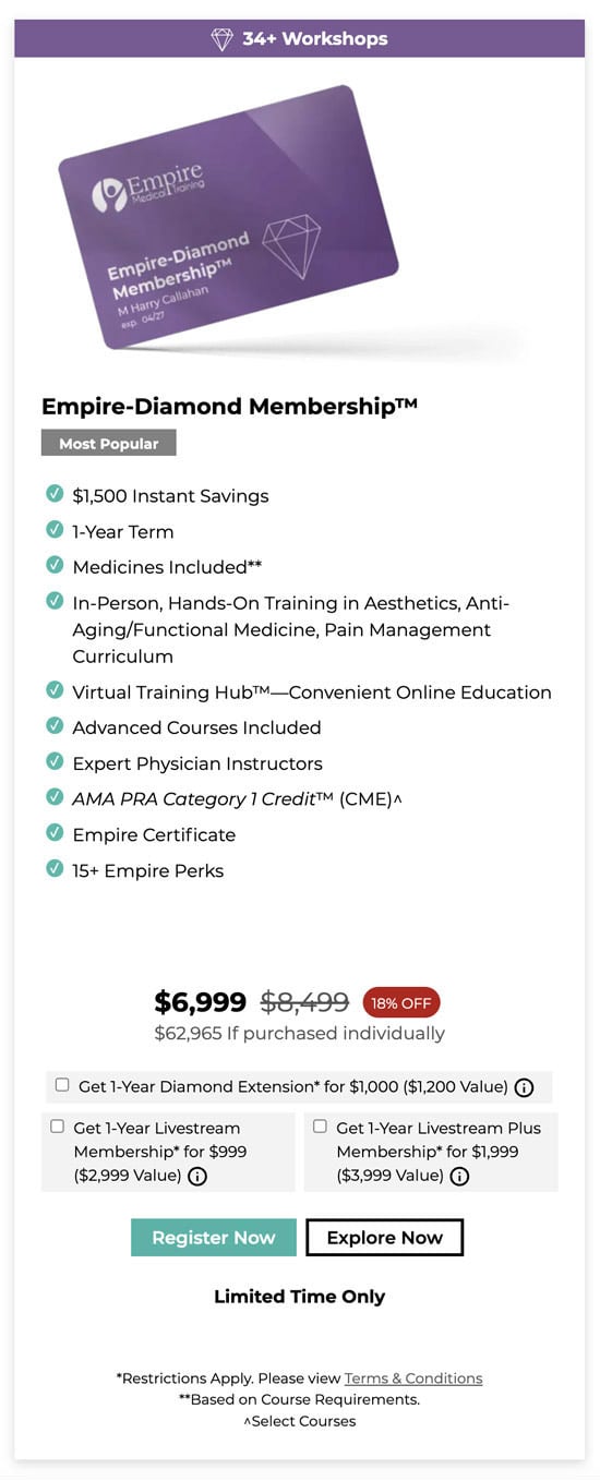 diamond membership