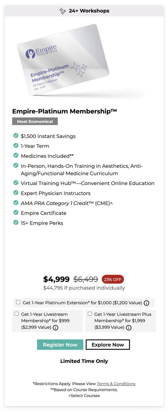platinum membership