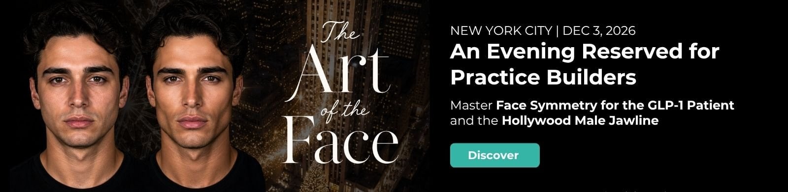 The Art of the Face — New York City, December 3, 2026