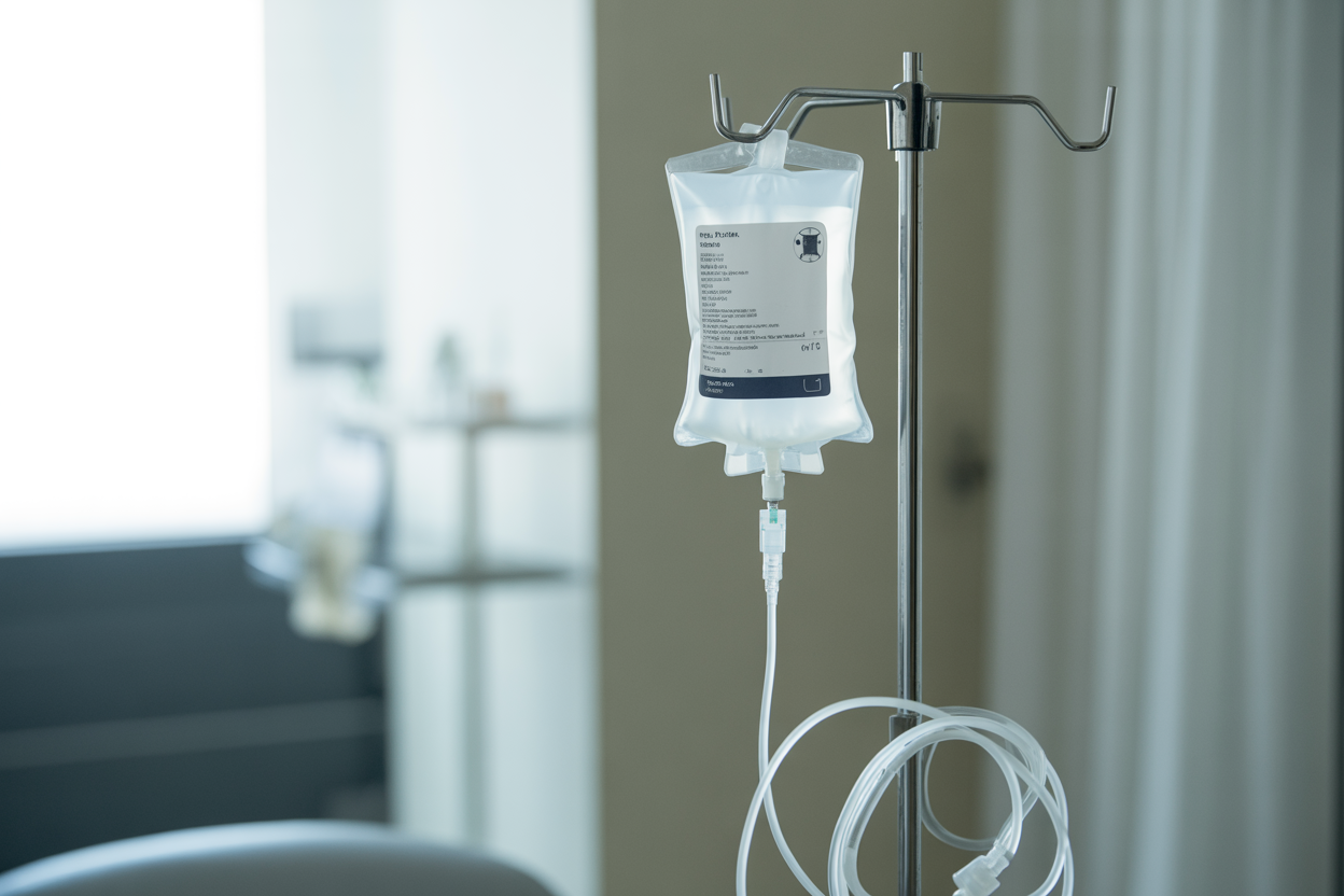 IV therapy safety — clinical setting