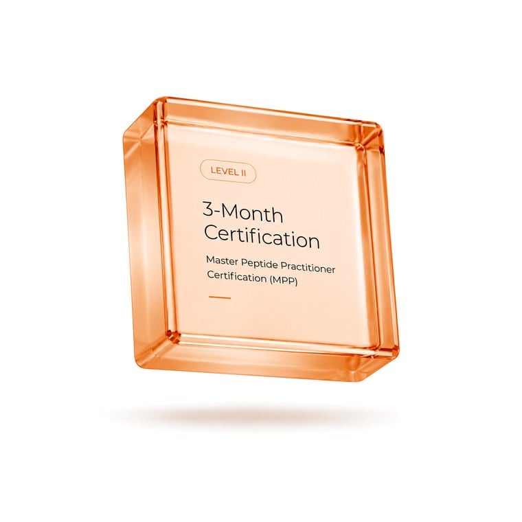 Level II — 3-Month Certification, Master Peptide Practitioner Certification (MPP)
